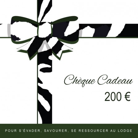 Chèque Cadeau de 200€